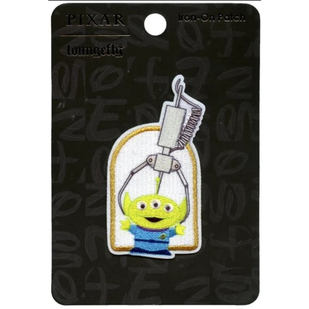 Loungefly Toy Story: Alien And The Claw Embroidered Iron On Patch | New